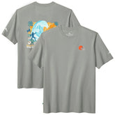 Cleveland Browns Huddle & Hang Tens T-Shirt - Gray cheap