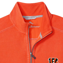 Cincinnati Bengals Sport Tobago Half-Zip Pullover - Orange online