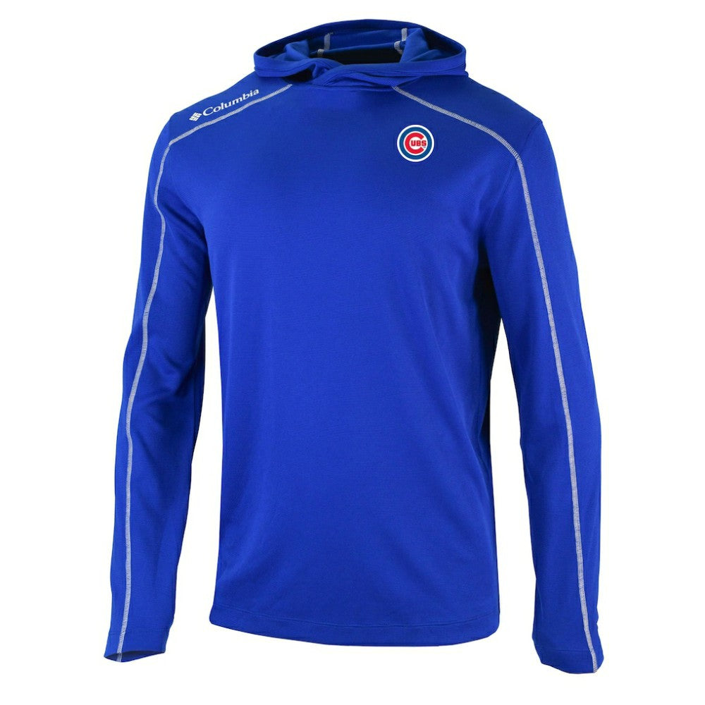 Chicago Cubs Omni-Wick Shotgun Pullover Hoodie - Royal | Columbia