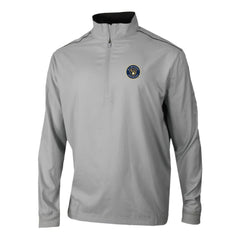 Milwaukee Brewers Omni-Wick Bogey's Paradise Quarter-Zip Pullover - Gray | Columbia