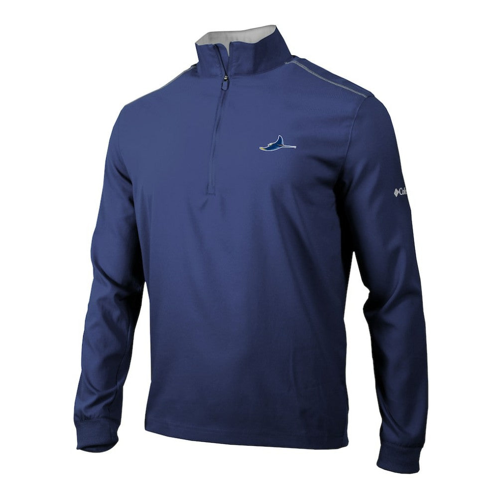 Tampa Bay Rays Omni-Wick Bogey's Paradise Quarter-Zip Pullover - Navy | Columbia
