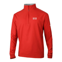 Boston Red Sox Omni-Wick Bogey's Paradise Quarter-Zip Pullover - Red | Columbia