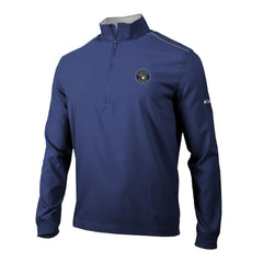 Milwaukee Brewers Omni-Wick Bogey's Paradise Quarter-Zip Pullover - Navy | Columbia