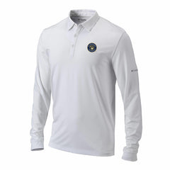 Milwaukee Brewers Omni-Wick Pin High Long Sleeve Polo - White | Columbia