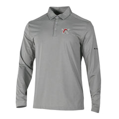 Pittsburgh Pirates Omni-Wick Pin High Long Sleeve Polo - Gray | Columbia