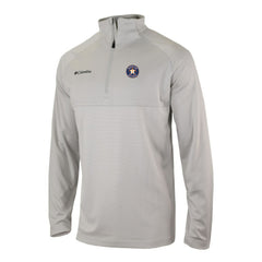 Houston Astros Omni-Wick Raglan Rockin' It Quarter-Zip Pullover - Gray | Columbia
