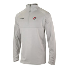 Pittsburgh Pirates Omni-Wick Raglan Rockin' It Quarter-Zip Pullover - Gray | Columbia