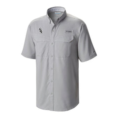 Chicago White Sox Omni-Wick Low Drag Offshore Button-Up Shirt - Gray | Columbia