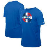 Chicago Cubs Dominican Republic Flag Logo T-Shirt - Royal | New Era