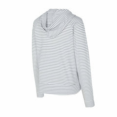 Kansas City Chiefs Concepts Sport Women's Liftoff Striped V-Neck Hoodie - White/Gray for sale
