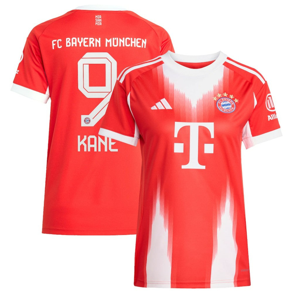 Harry Kane Bayern Munich Women's 2025/26 Home Replica Jersey - Red | Adidas outlet