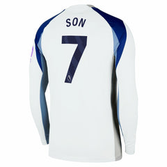 Son Heung-Min Tottenham Hotspur 2025/26 Home Replica Long Sleeve Jersey - White | Nike for sale