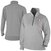 Cleveland Guardians Women's Birchwood Hills Quarter-Zip Pullover - Gray | Columbia