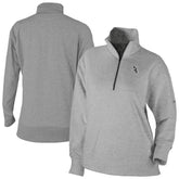 Chicago White Sox Women's Birchwood Hills Quarter-Zip Pullover - Gray | Columbia