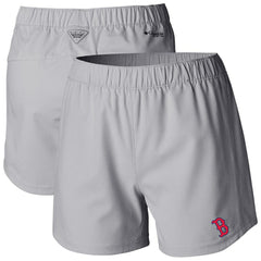 Boston Red Sox Women's Tamiami Pull-On Shorts - Gray | Columbia