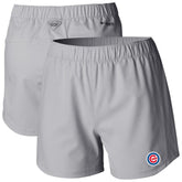 Chicago Cubs Women's Tamiami Pull-On Shorts - Gray | Columbia