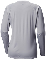 Milwaukee Brewers Tidal Tee II Long Sleeve T-Shirt - Gray | Columbia