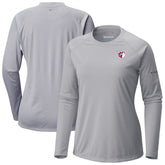 Cleveland Guardians Tidal Tee II Long Sleeve T-Shirt - Gray | Columbia
