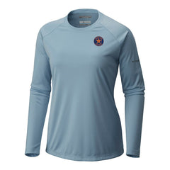Houston Astros Tidal Tee II Long Sleeve T-Shirt - Light Blue | Columbia