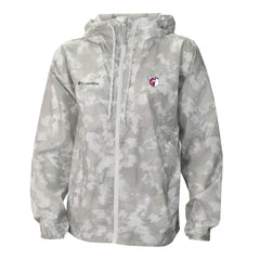 Cleveland Guardians Women's Flash Challenger Full-Zip Hoodie Windbreaker Jacket - Gray/White | Columbia