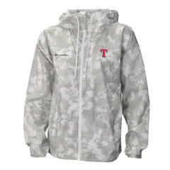 Texas Rangers Women's Flash Challenger Full-Zip Hoodie Windbreaker Jacket - Gray/White | Columbia