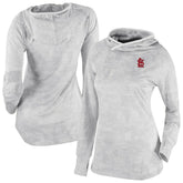 St. Louis Cardinals Women's Omni-Wick Sunday Ball Raglan Pullover Hoodie - White | Columbia