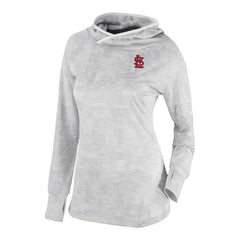 St. Louis Cardinals Women's Omni-Wick Sunday Ball Raglan Pullover Hoodie - White | Columbia