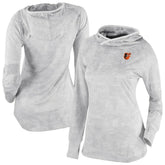 Baltimore Orioles Women's Omni-Wick Sunday Ball Raglan Pullover Hoodie - White | Columbia