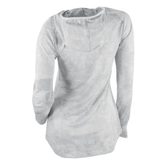 Miami Marlins Women's Omni-Wick Sunday Ball Raglan Pullover Hoodie - White | Columbia