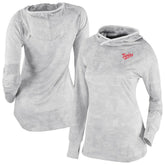 Minnesota Twins Women's Omni-Wick Sunday Ball Raglan Pullover Hoodie - White | Columbia