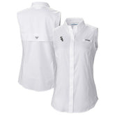 Chicago White Sox Women's Tamiami Sleeveless Shirt - White | Columbia