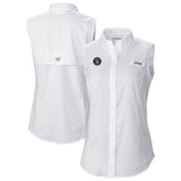 Milwaukee Brewers Women's Tamiami Sleeveless Shirt - White | Columbia