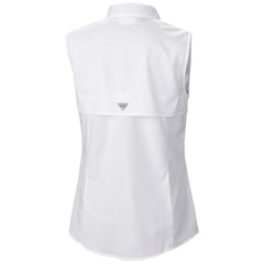 Tampa Bay Rays Women's Tamiami Sleeveless Shirt - White | Columbia