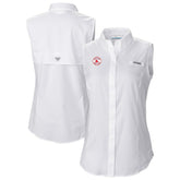 Boston Red Sox Women's Tamiami Sleeveless Shirt - White | Columbia