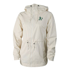 Athletics Women's Lily Park Full-Zip Rain Jacket - Cream | Columbia