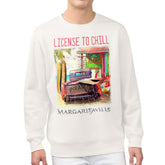 Pittsburgh Pirates Margaritaville License to Chill Fleece Sweatshirt - Cream