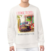 San Diego Padres Margaritaville License to Chill Fleece Sweatshirt - Cream