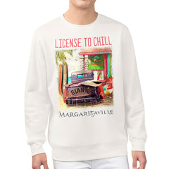 San Francisco Giants Margaritaville License to Chill Fleece Sweatshirt - Cream