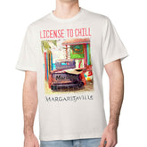 Miami Marlins Margaritaville License to Chill T-Shirt - Cream