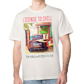 Texas Rangers Margaritaville License to Chill T-Shirt - Cream