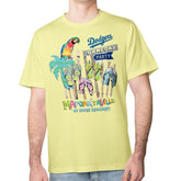 Los Angeles Dodgers Margaritaville Gameday Party T-Shirt - Yellow