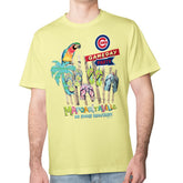 Chicago Cubs Margaritaville Gameday Party T-Shirt - Yellow