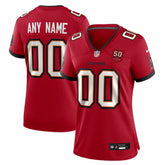 Tampa Bay Buccaneers Women's 50th Season Custom Game Jersey - Red | Nike outlet