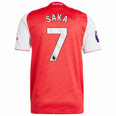 Bukayo Saka Arsenal 2025/26 Home Player Jersey - Red | Adidas discount