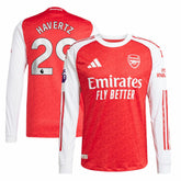 Kai Havertz Arsenal 2025/26 Home Long Sleeve Player Jersey - Red | Adidas online