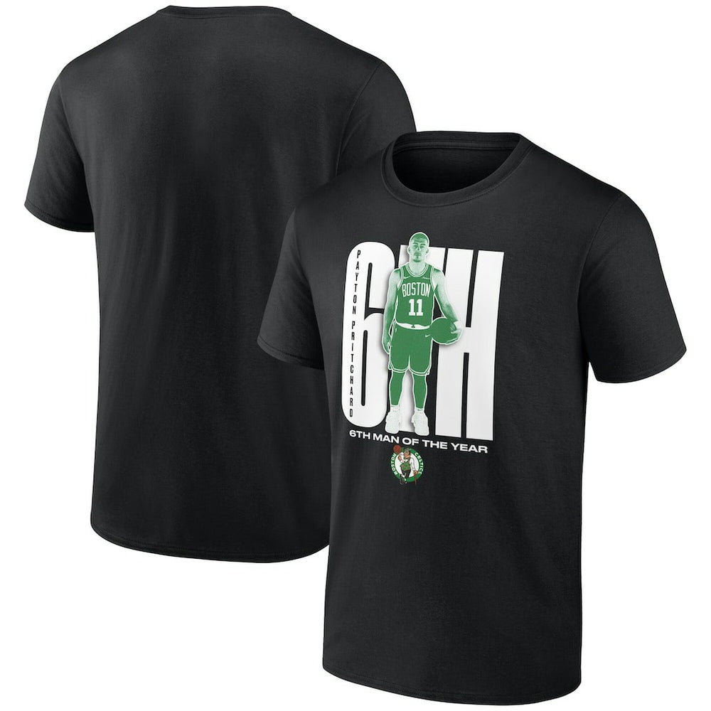 Payton Pritchard Boston Celtics 2025 NBA Sixth Man of the Year T-Shirt - Black for sale