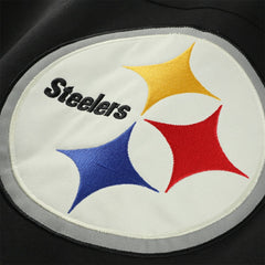 Pittsburgh Steelers '47 Big & Tall Split Zone Cornerback V-Neck Hoodie - Black for sale