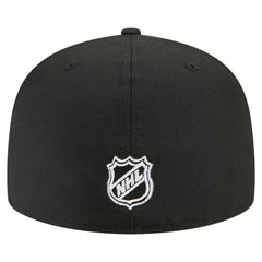 Philadelphia Flyers New Era Faded Lines 59FIFTY Fitted Hat Black