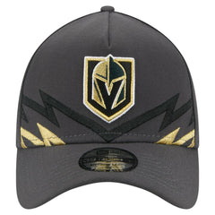 Vegas Golden Knights New Era Zig Zag 39THIRTY A-Frame Perforated Flex Hat Gray
