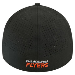 Philadelphia Flyers New Era 39THIRTY A-Frame Perforated Flex Hat Black